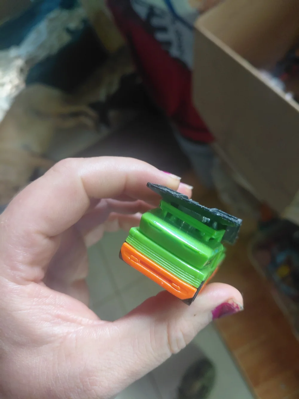 Hot Wheels The Embosser die-cast vehicle from the 2018 Experimotors series